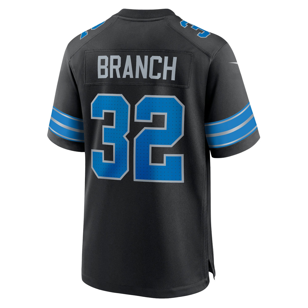 Men's Detroit Lions Brian Branch White White Jersey