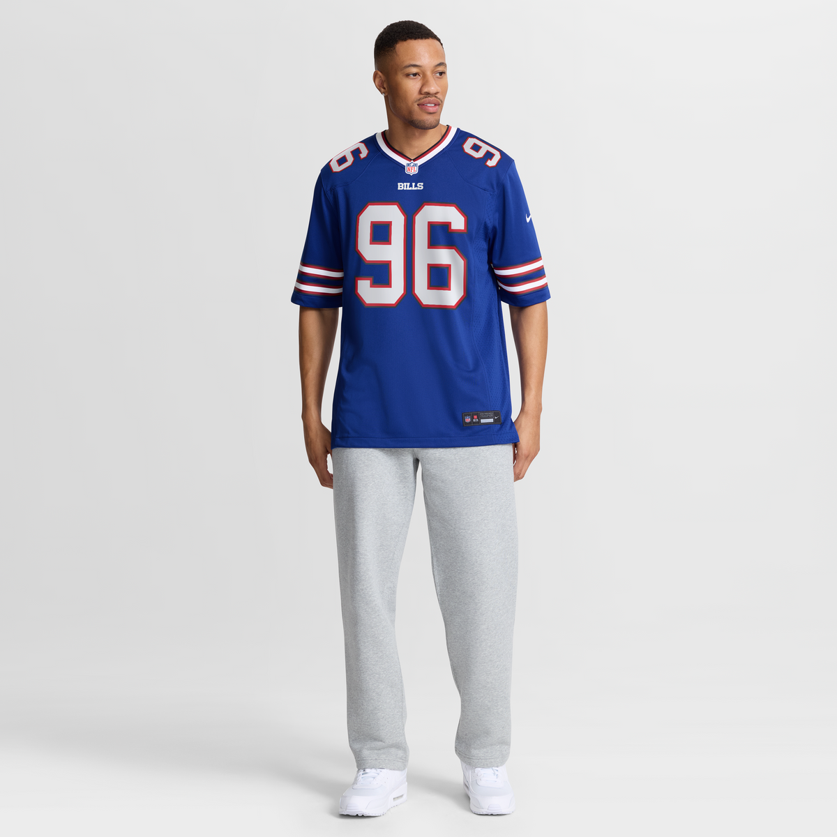 Men's Buffalo Bills Deone Walker Royal Team Jersey