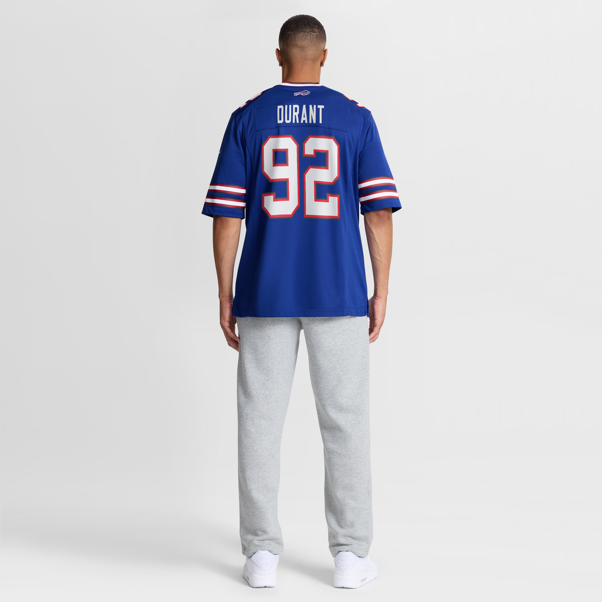 Men's Buffalo Bills Zane Durant Royal Team Jersey