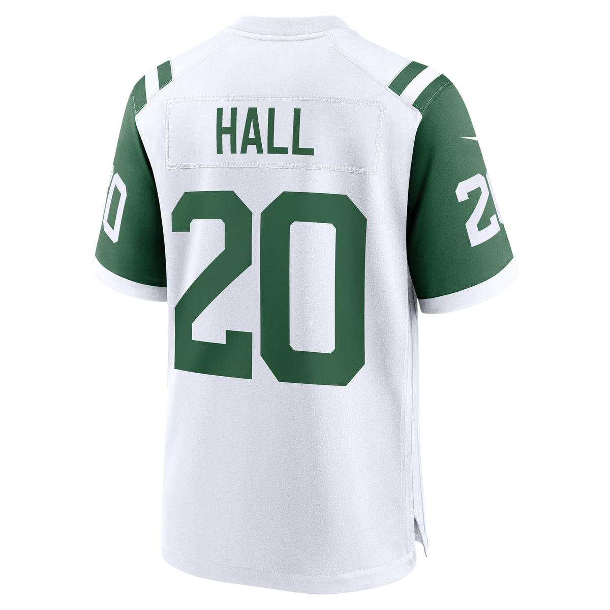 Men's New York Jets Breece Hall White Classic Alternate Jersey