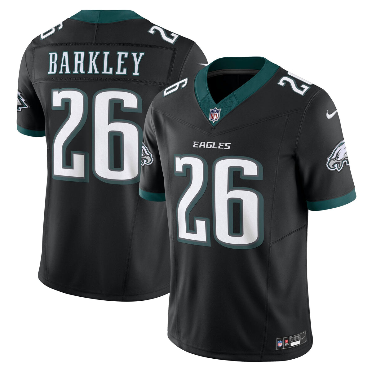 Men's Philadelphia Eagles Saquon Barkley Midnight Green Jersey