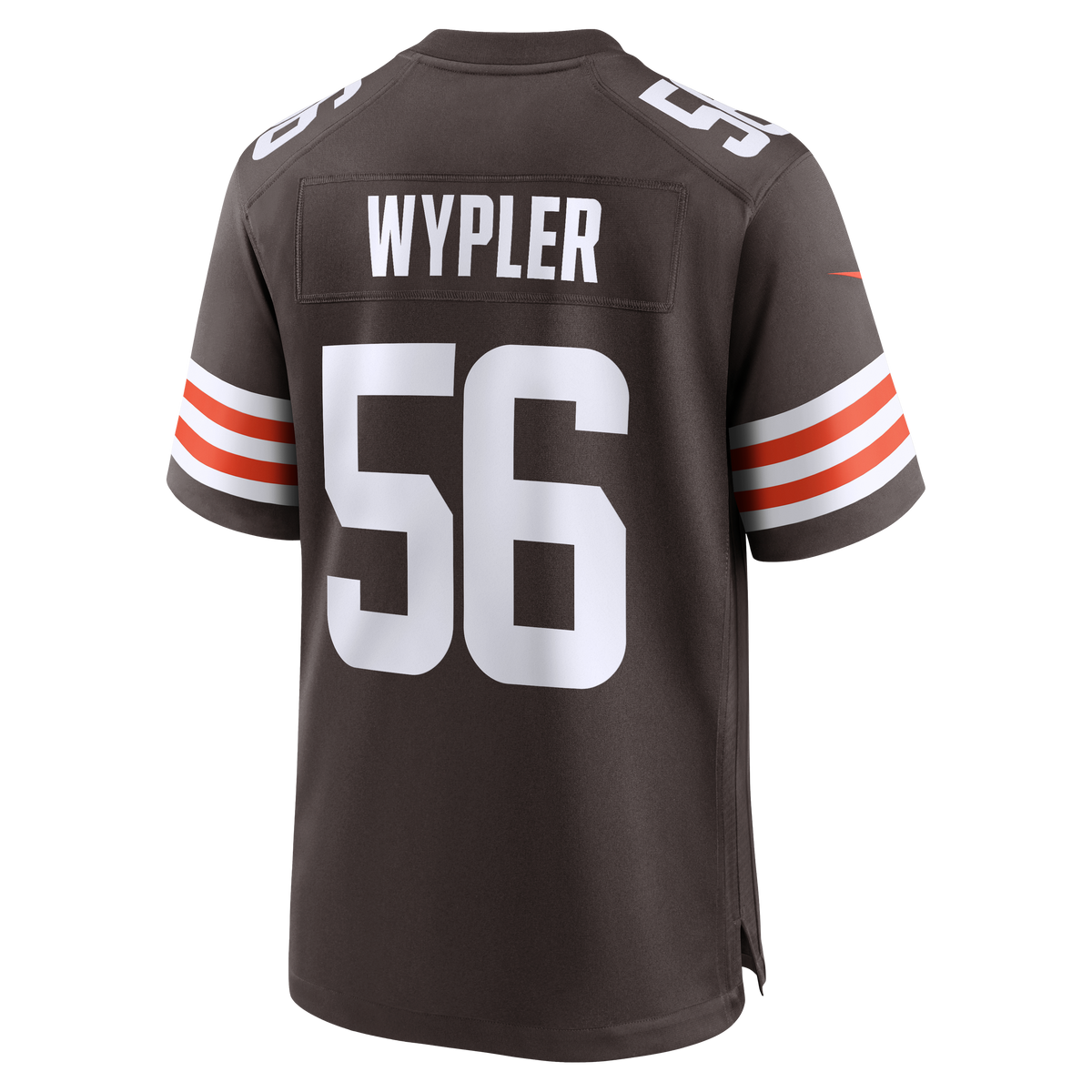 Men's Cleveland Browns Luke Wypler Brown Team Jersey