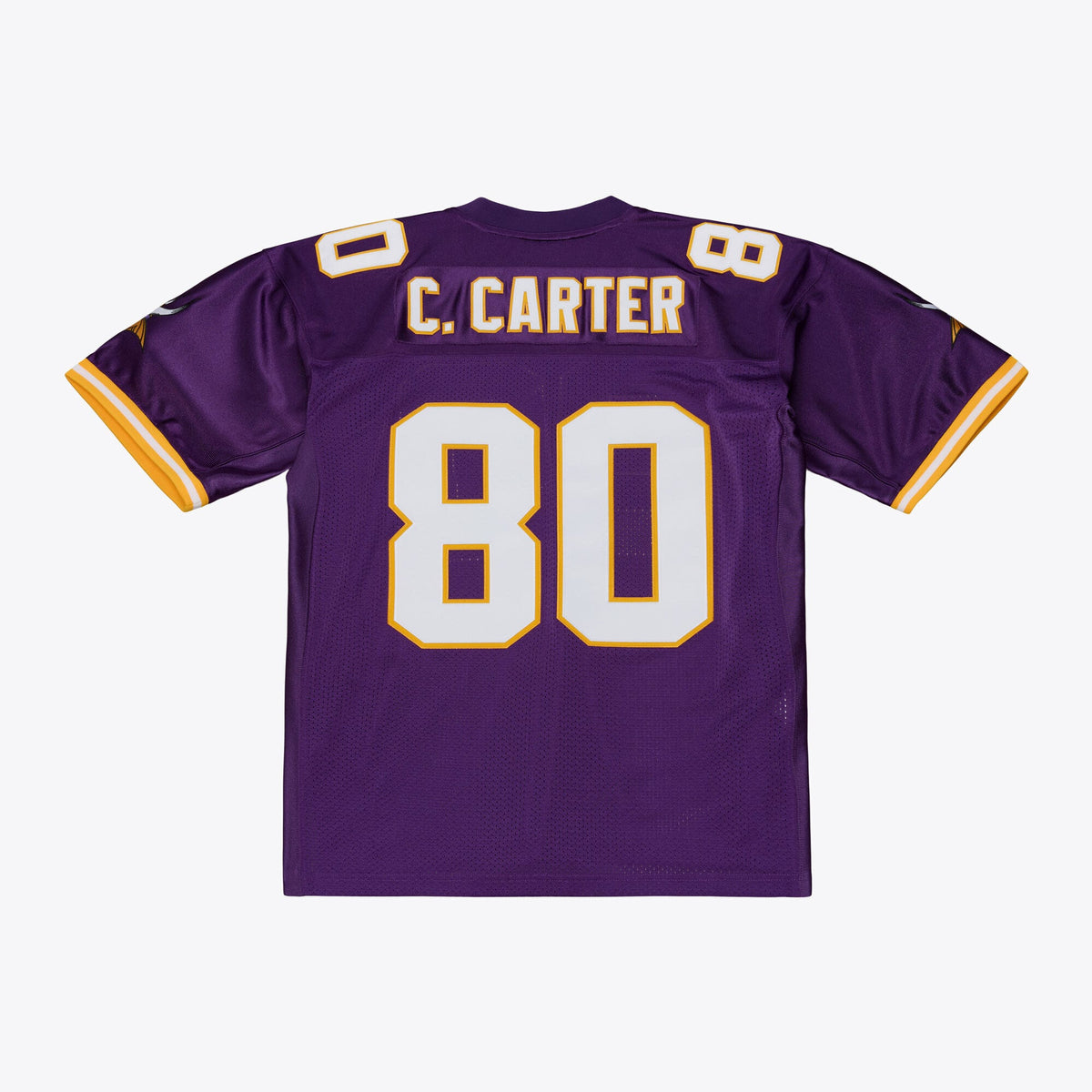 Men's Minnesota Vikings Cris Carter Purple 2001 Throwback Jersey
