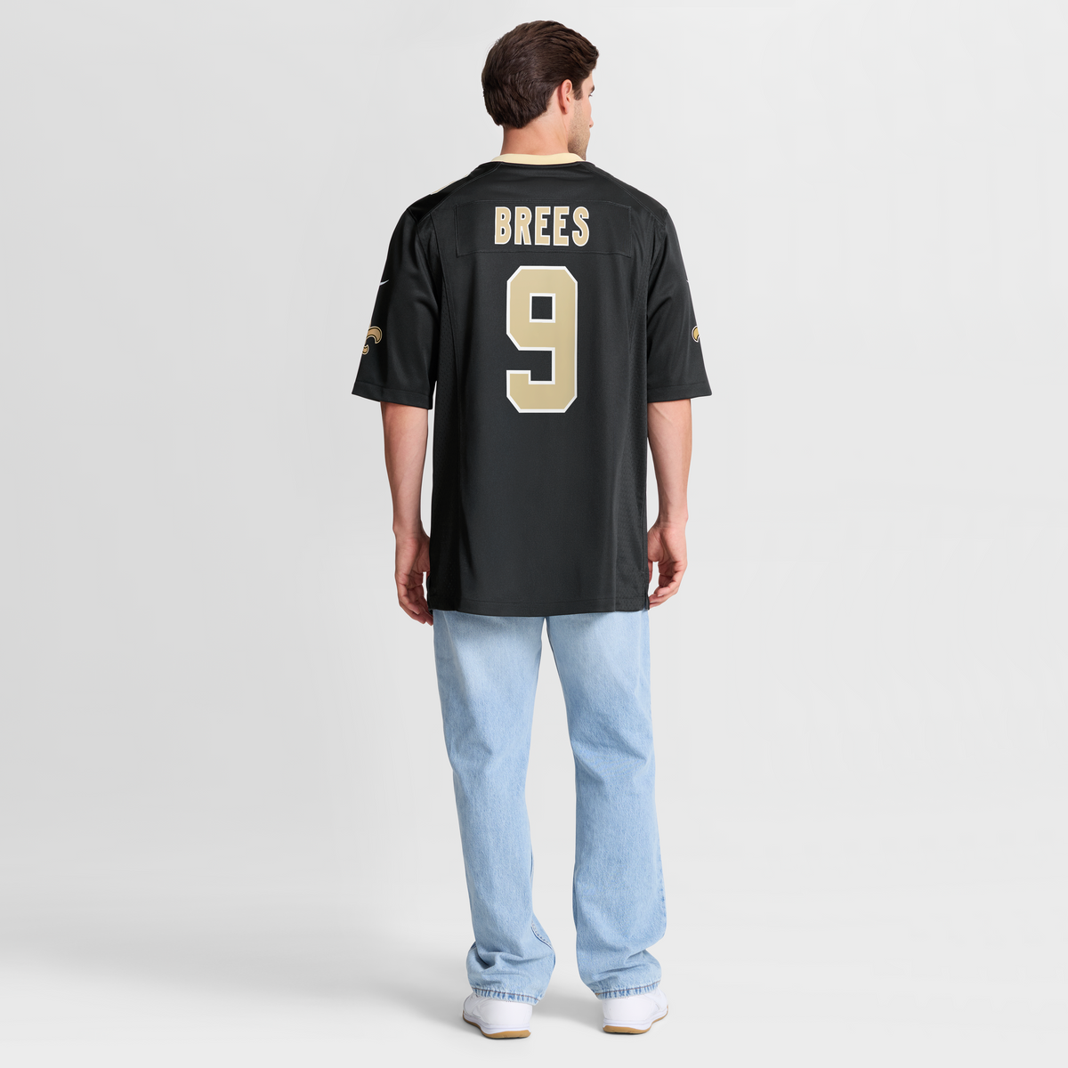 Men's New Orleans Saints Drew Brees White Jersey