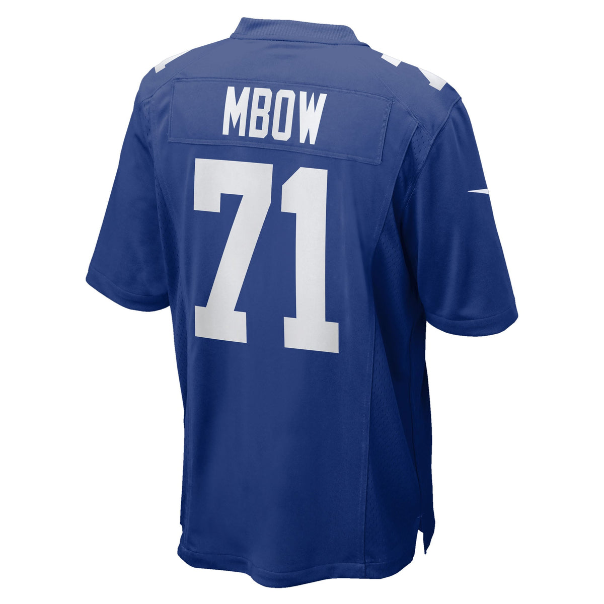 Men's New York Giants Marcus Mbow Royal Team Jersey