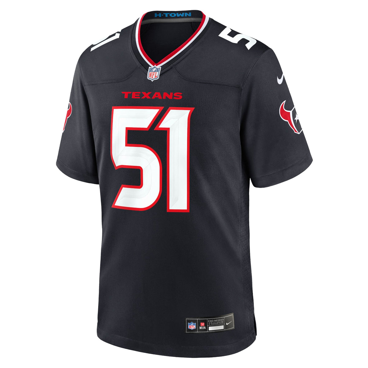 Men's Houston Texans Will Anderson Jr Navy Jersey