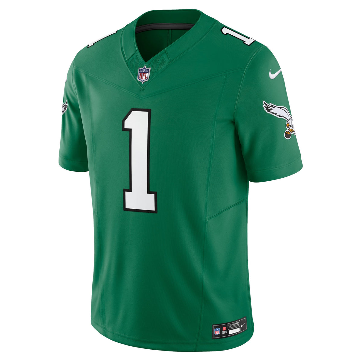 Men's Philadelphia Eagles Jalen Hurts Black Alternate Jersey