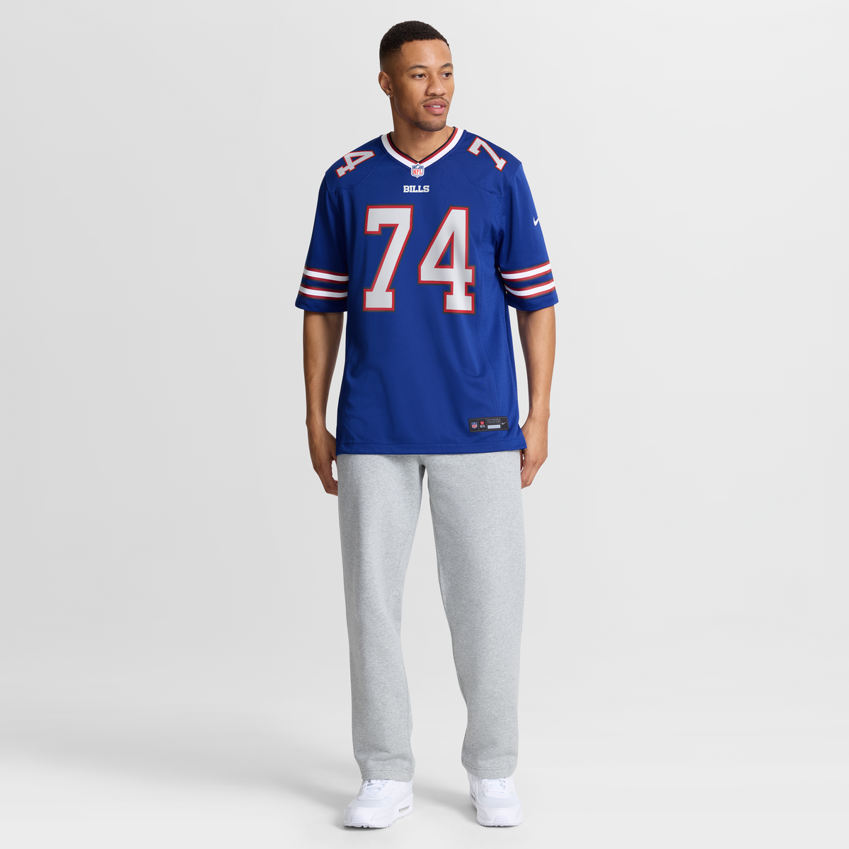 Men's Buffalo Bills Ryan Van Demark Royal Game Player Jersey