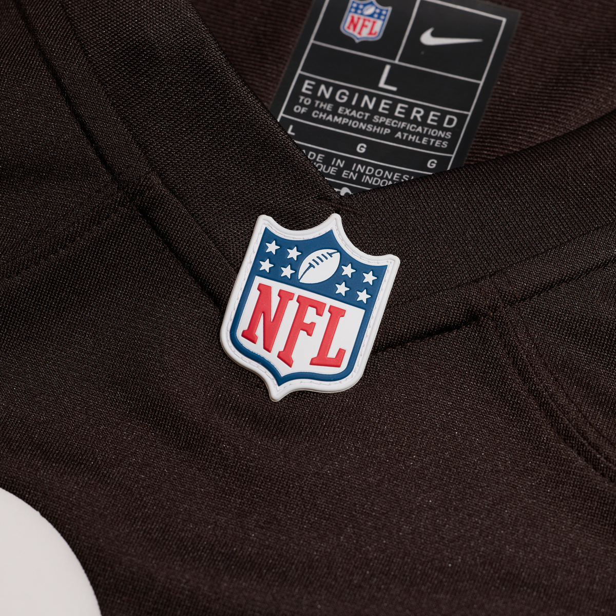 Men's Cleveland Browns D'Angelo Ross Brown Team Jersey