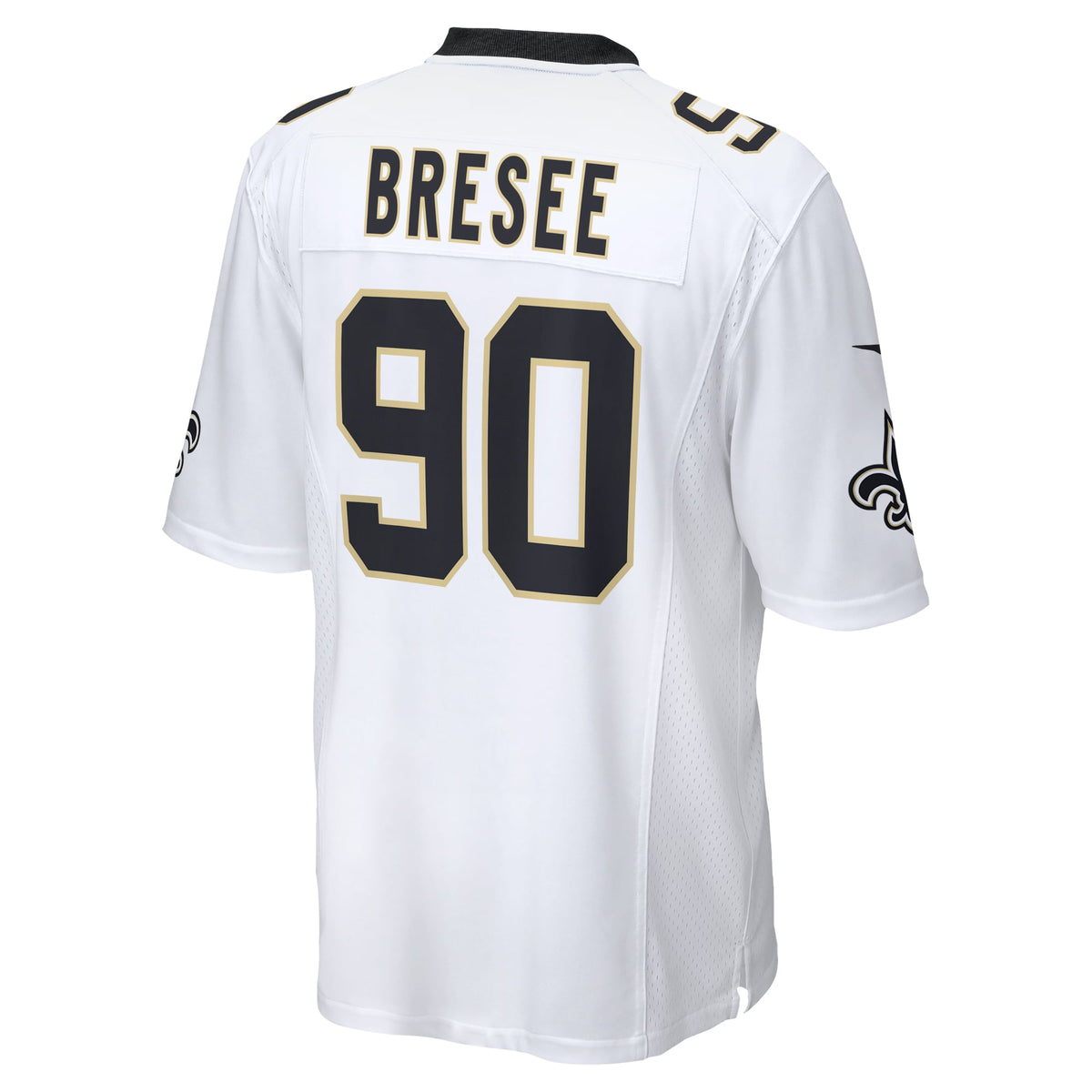 Men's New Orleans Saints Bryan Bresee White Jersey