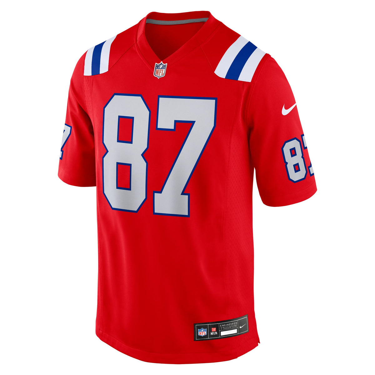 Men's New England Patriots Rob Gronkowski Navy Team Retired Player Jersey