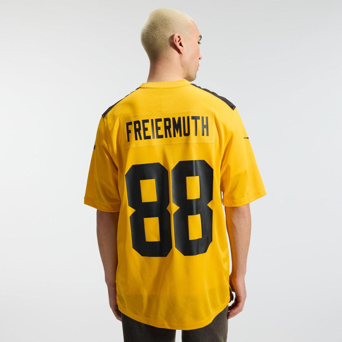 Men's Pittsburgh Steelers Pat Freiermuth Black Jersey