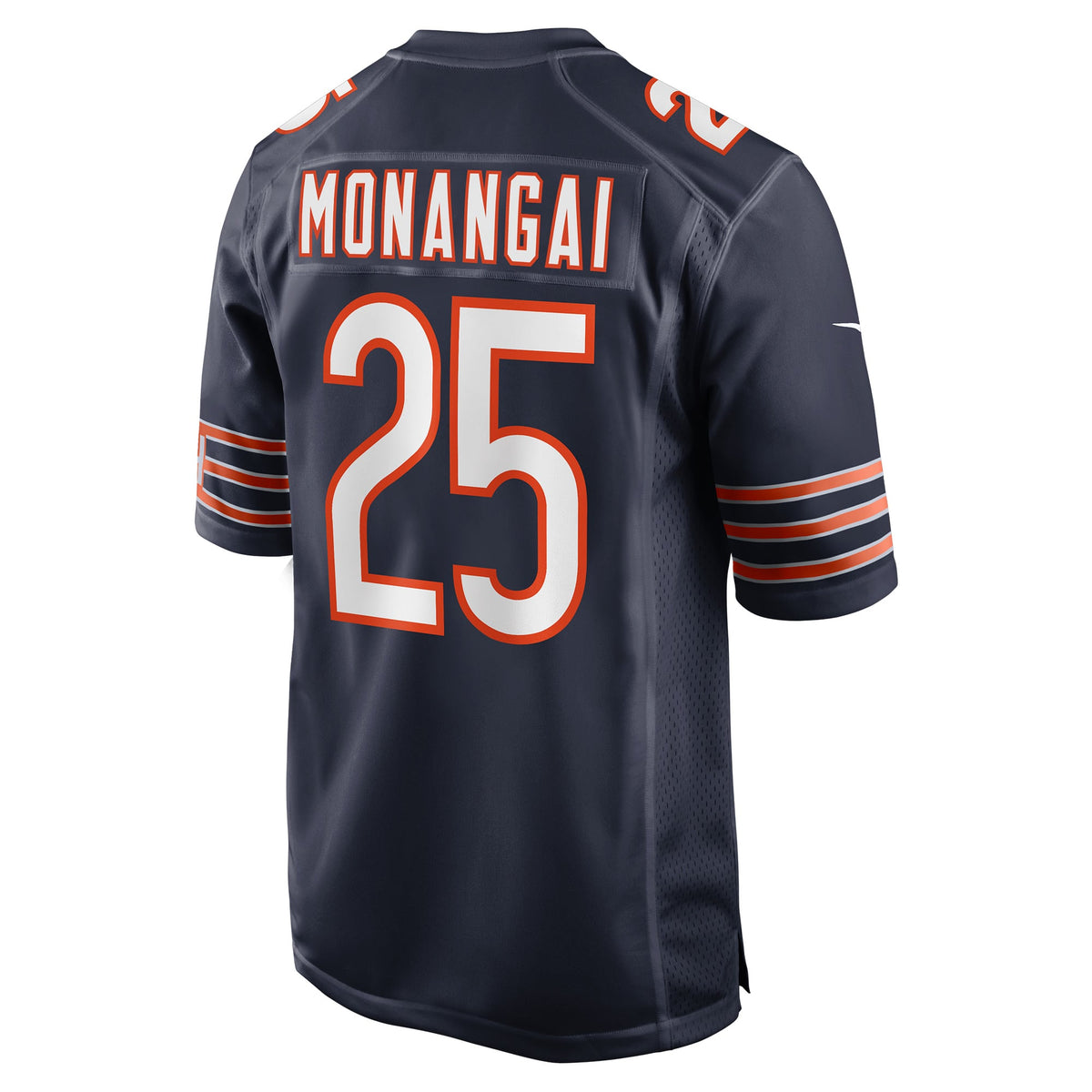 Men's Chicago Bears Kyle Monangai Navy Team Jersey