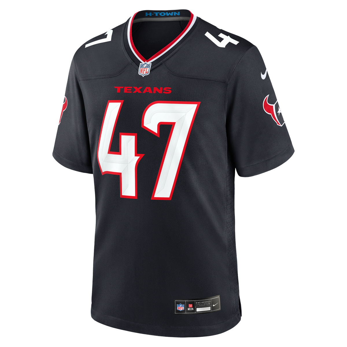 Men's Houston Texans Louis Hansen Navy Team Jersey