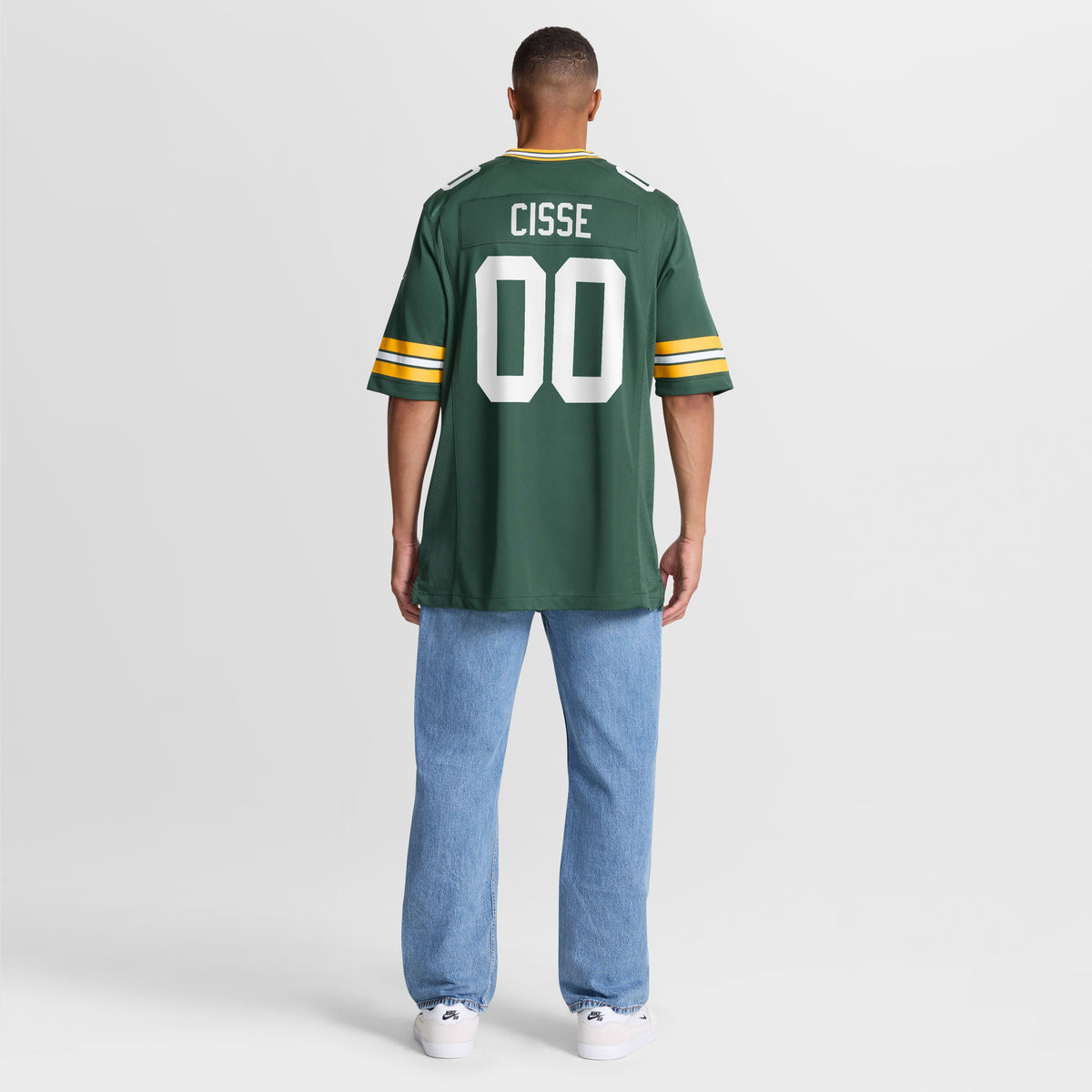 Men's Green Bay Packers Brandon Cisse Green Jersey