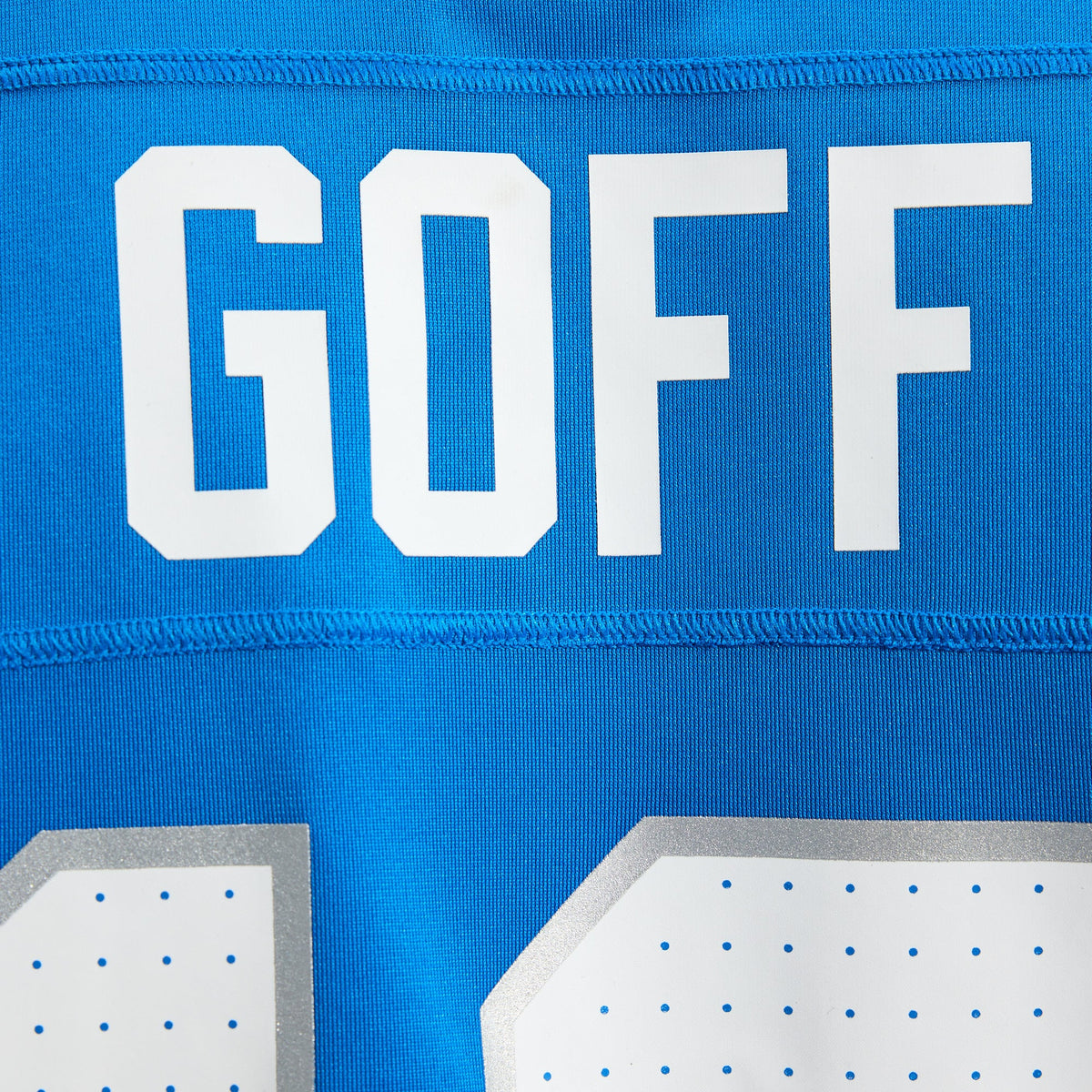 Men's Detroit Lions Jared Goff White Jersey