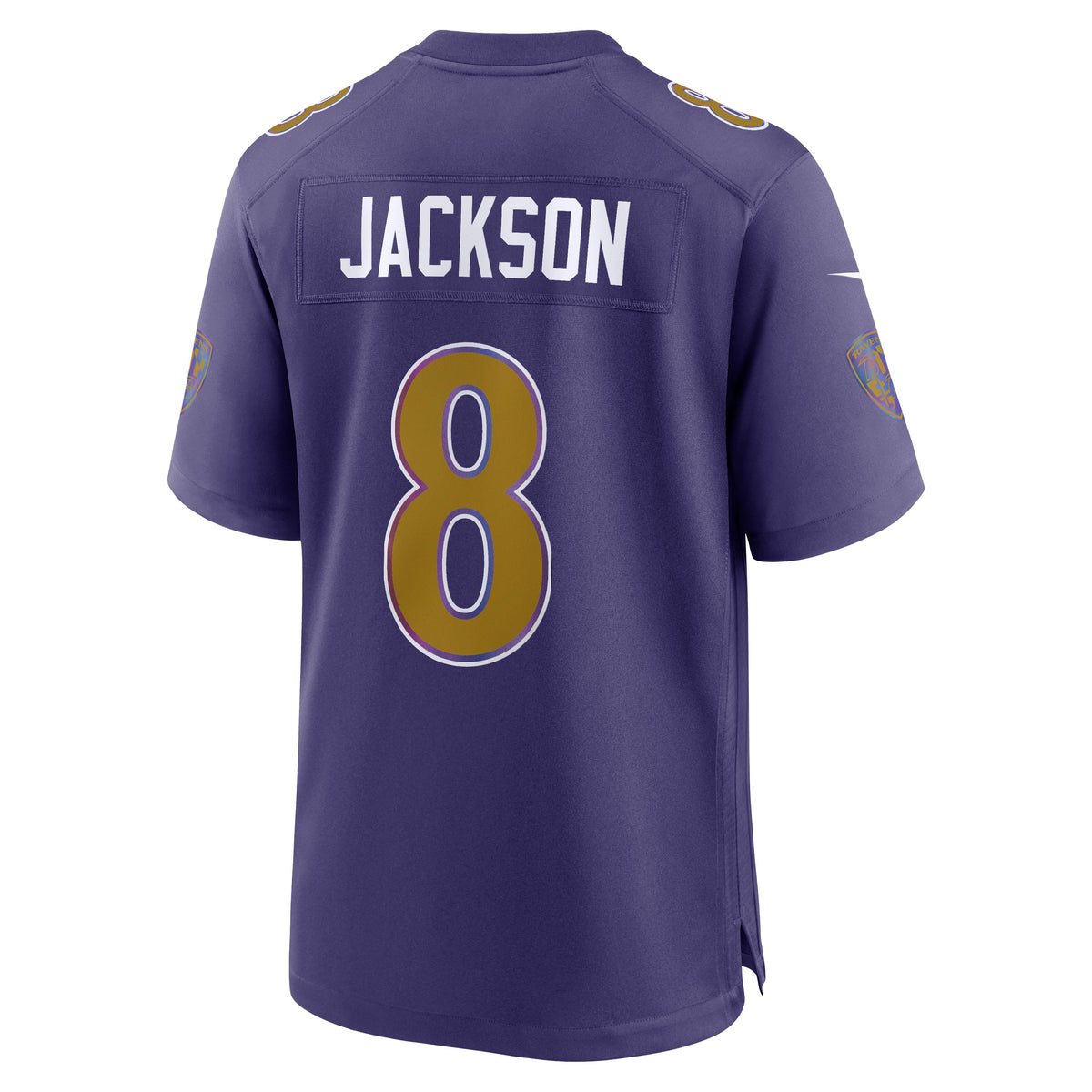 Men's Baltimore Ravens Lamar Jackson Purple Alternate Jersey