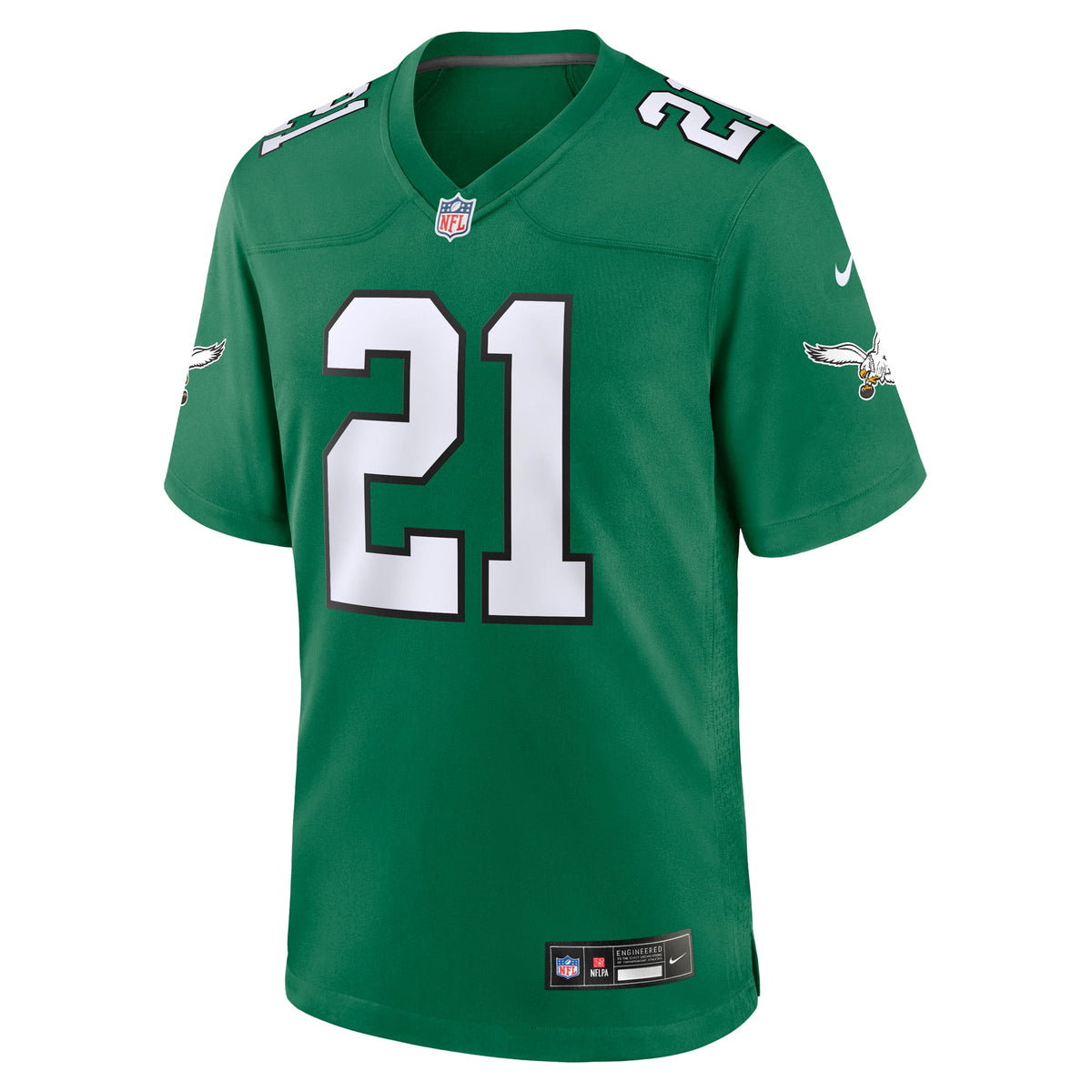 Men's Philadelphia Eagles Eric Allen Kelly Green Retired Player Alternate Jersey