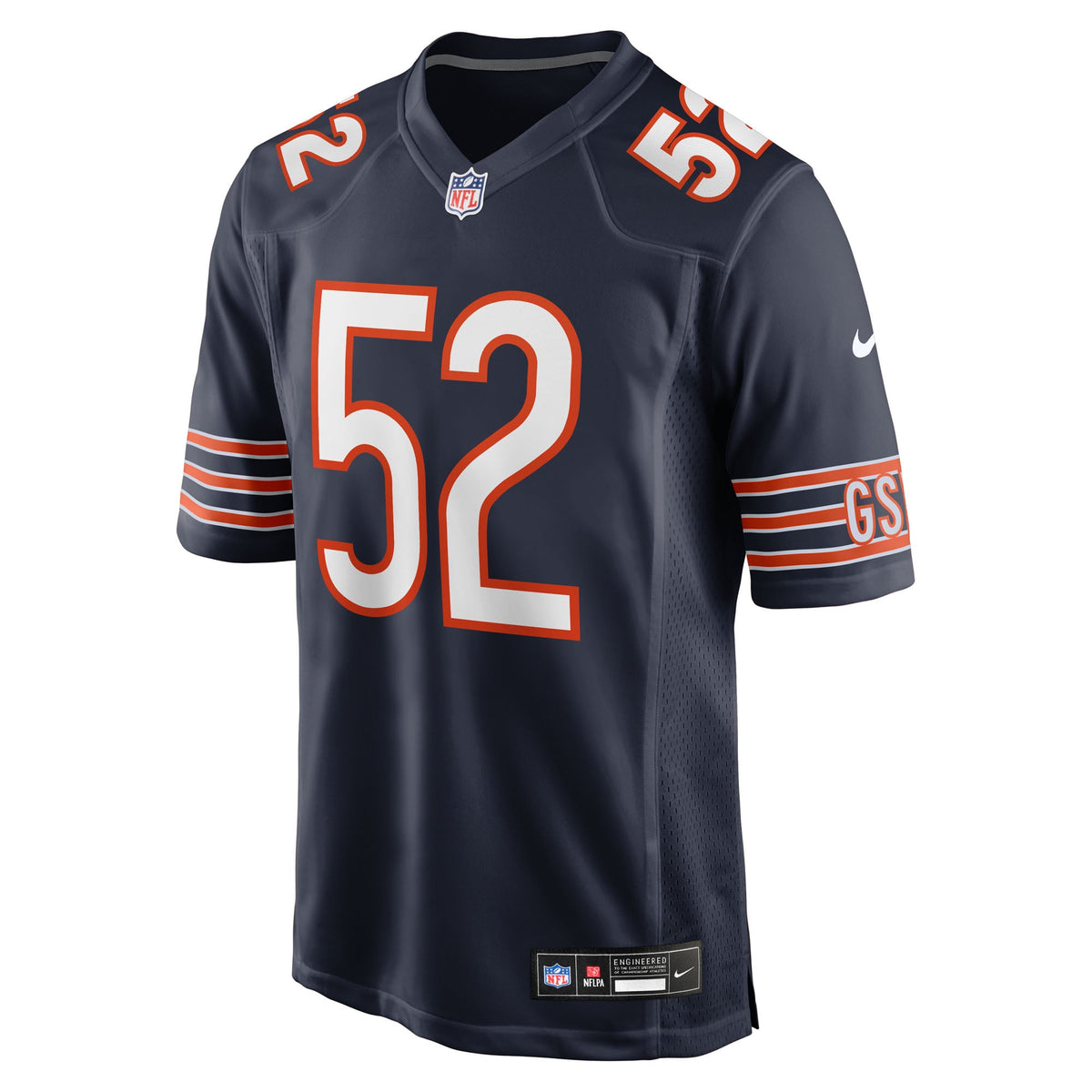 Men's Chicago Bears Drew Dalman Navy Team Jersey