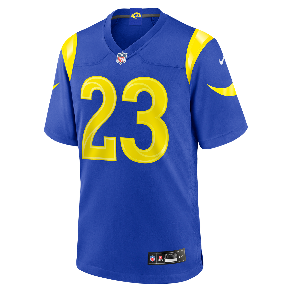 Men's Los Angeles Rams Kyren Williams Royal Team Game Player Jersey