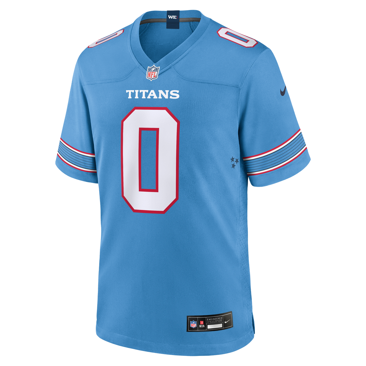 Men's Tennessee Titans Calvin Ridley Light Blue Jersey