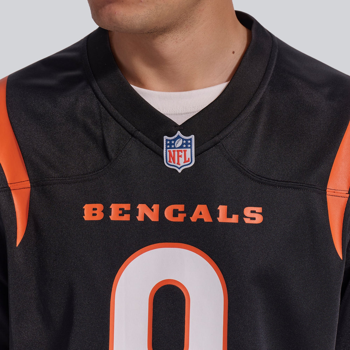 Men's Cincinnati Bengals Joe Burrow Orange Alternate Jersey