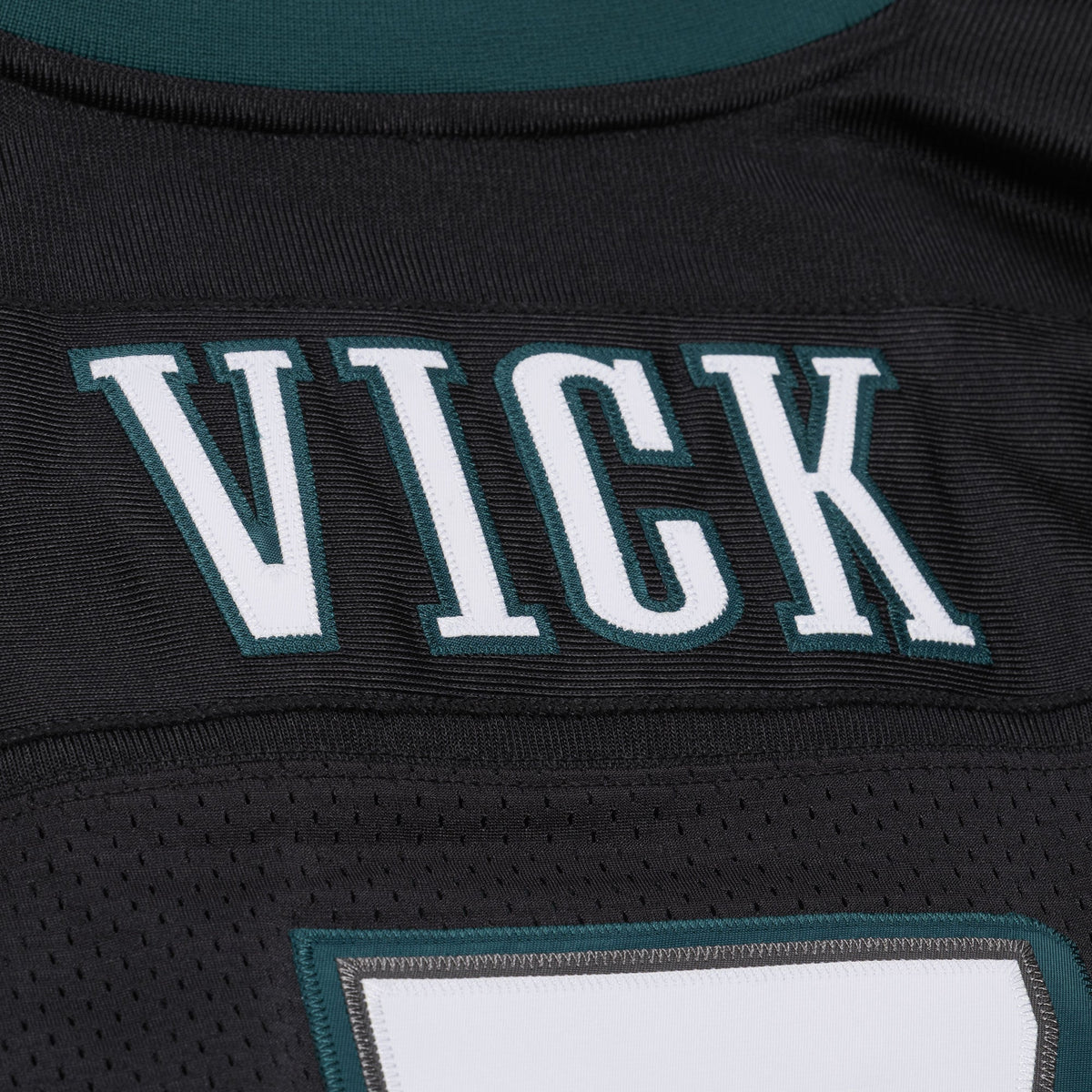 Men's Philadelphia Eagles Michael Vick Black 2012 Throwback Jersey