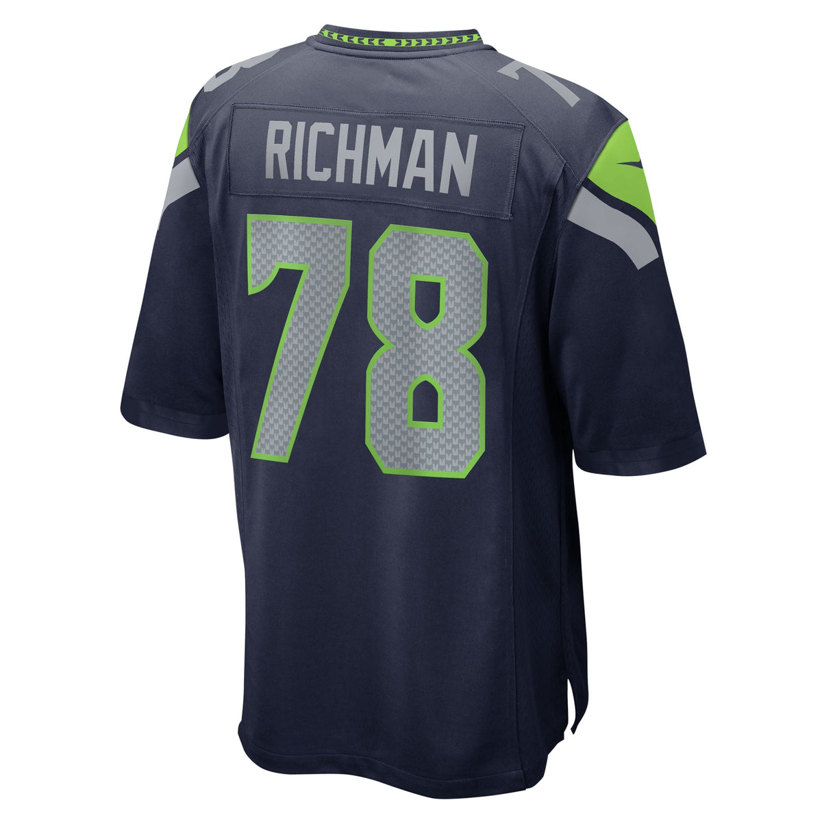 Men's Seattle Seahawks Mason Richman College Navy Team Jersey