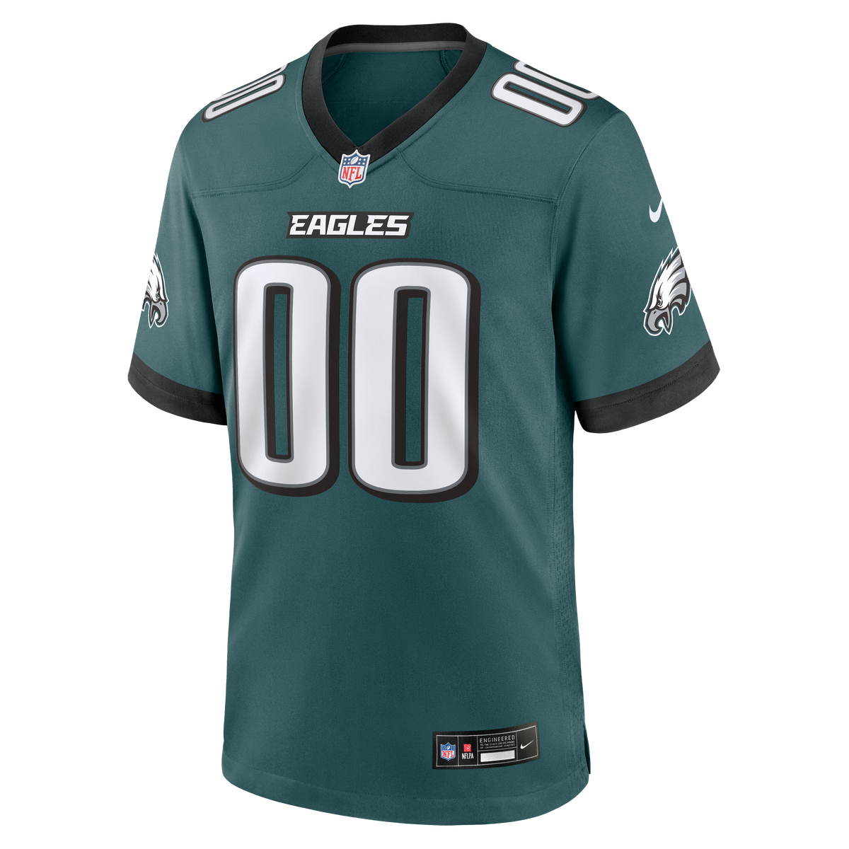 Men's Philadelphia Eagles Jonathan Greenard Midnight Green Jersey