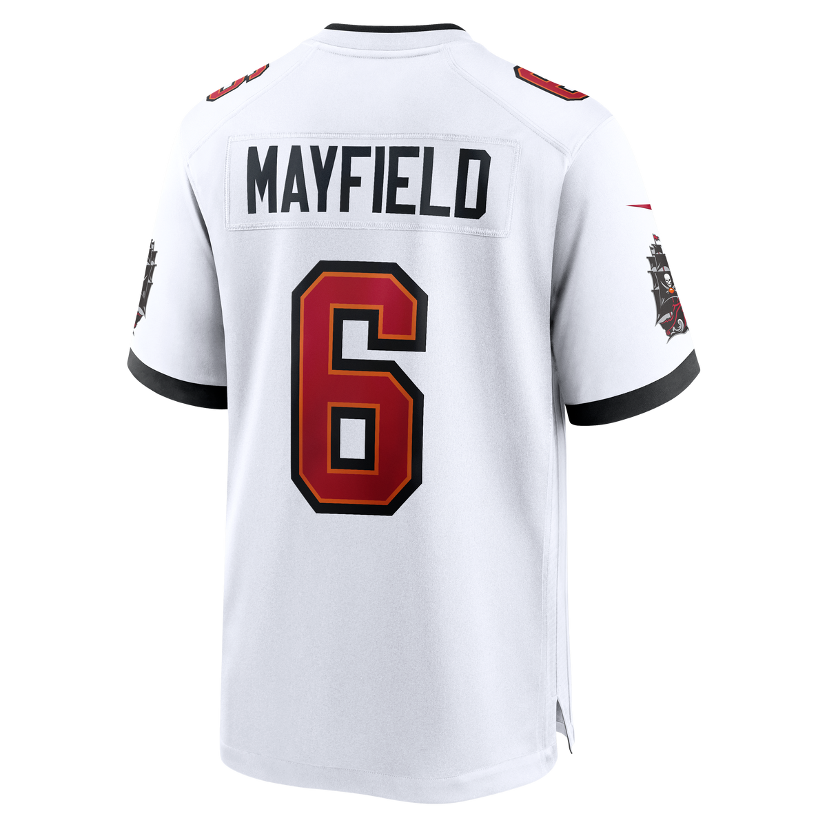 Men's Tampa Bay Buccaneers Baker Mayfield Pewter Alternate Game Player Jersey