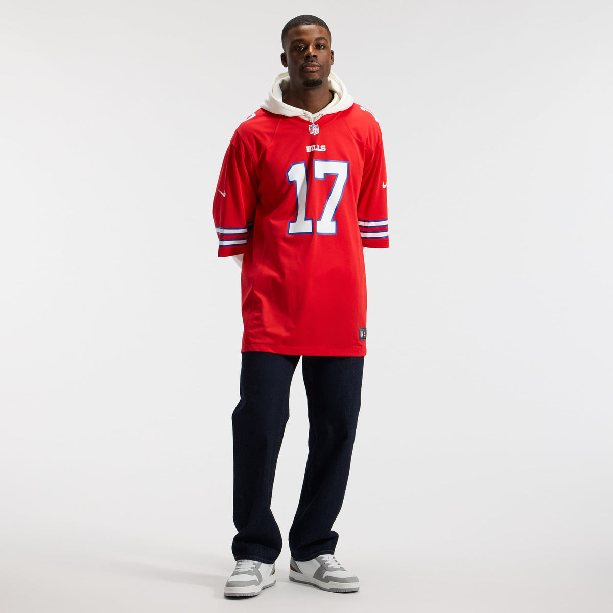 Men's Buffalo Bills Josh Allen Royal Team Game Player Jersey