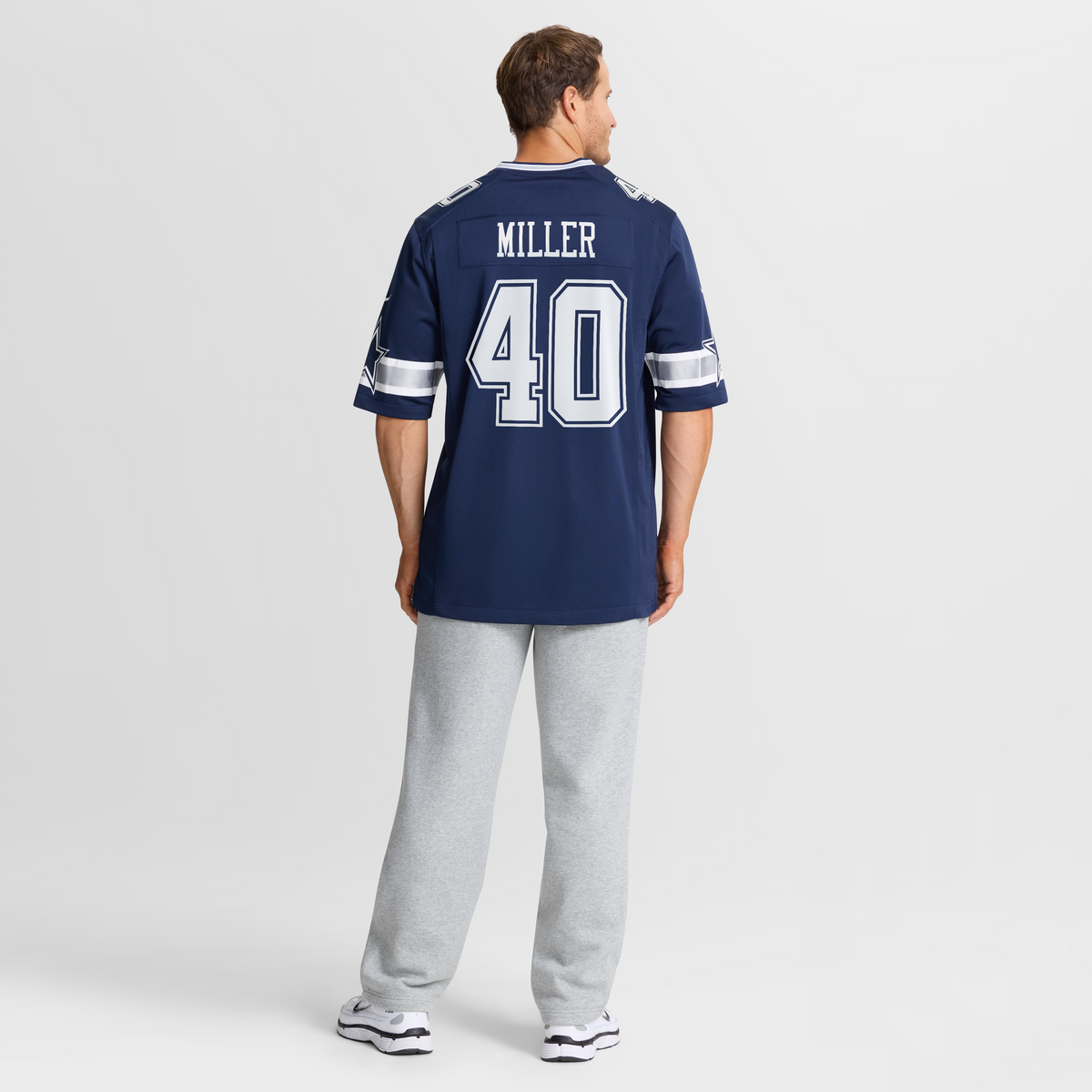 Men's Dallas Cowboys Von Miller White Jersey