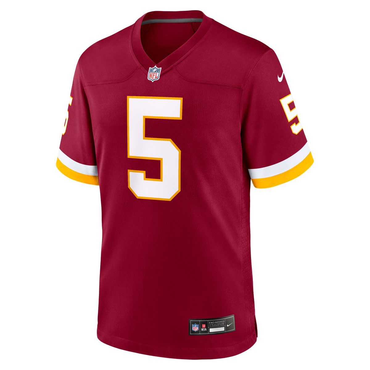 Hail Raiser Men's Washington Commanders Jayden Daniels Black Alternate Jersey
