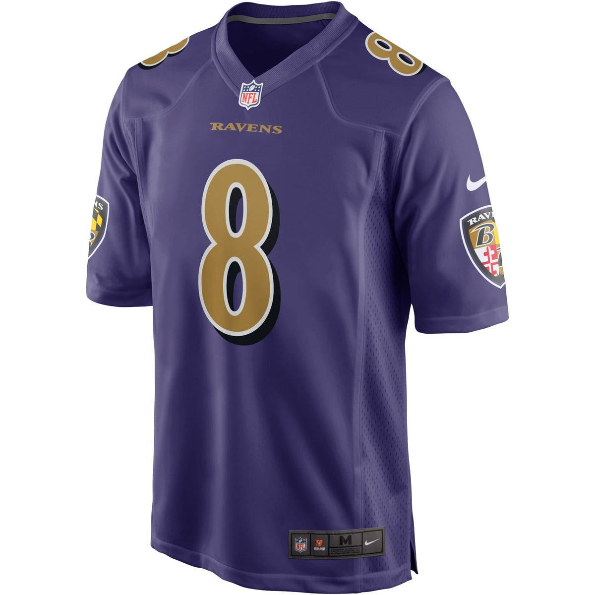 Men's Baltimore Ravens Lamar Jackson Black Alternate Jersey