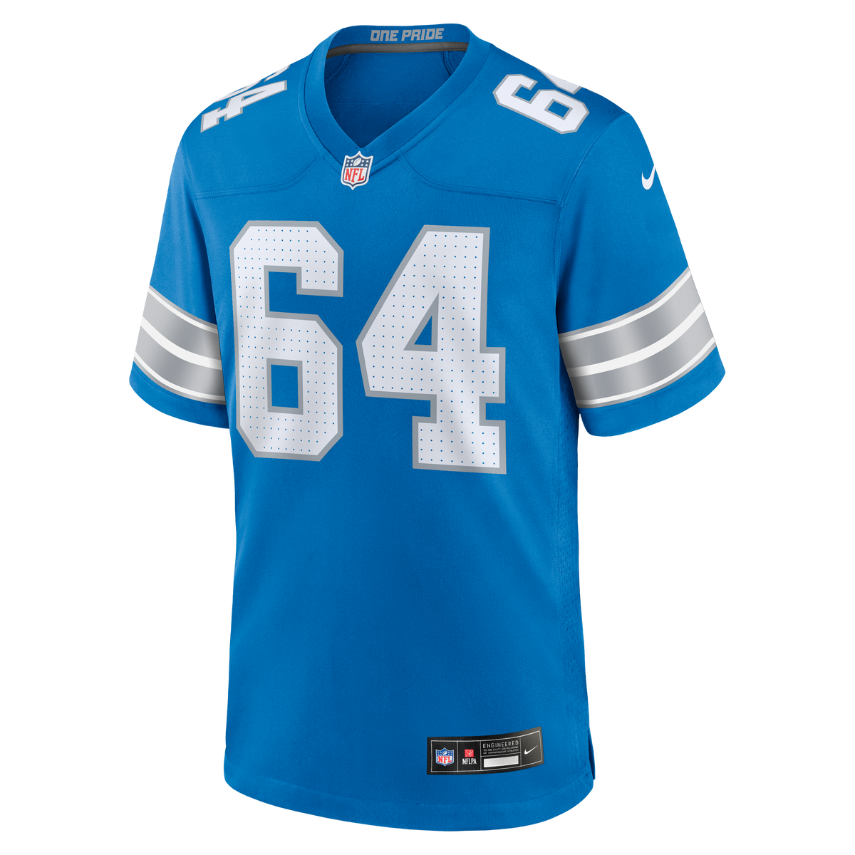 Men's Detroit Lions Cade Mays Blue Team Jersey