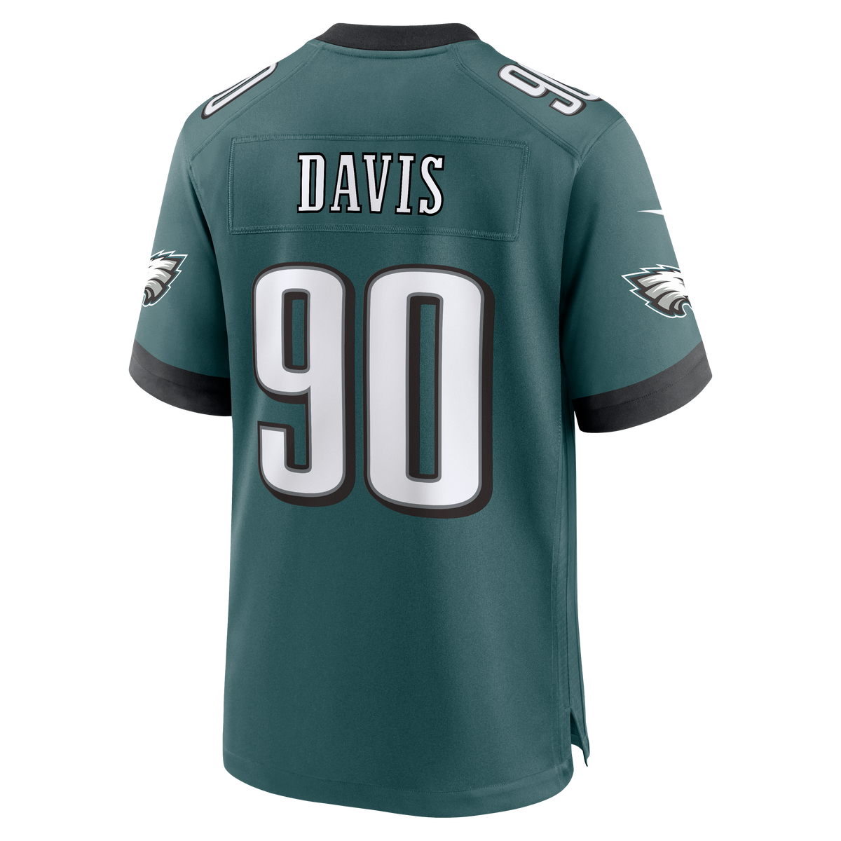 Men's Philadelphia Eagles Davis Midnight Green Team Jersey
