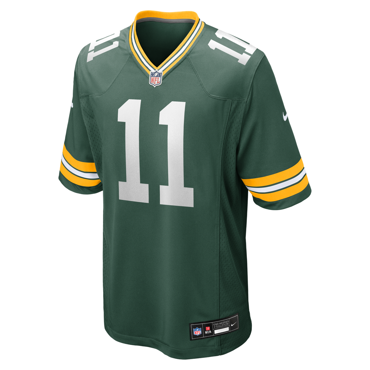 Men's Green Bay Packers Jayden Reed Green Jersey