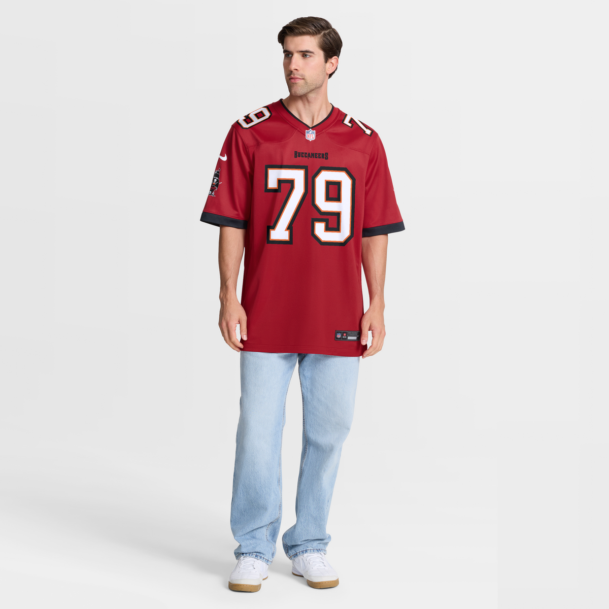 Men's Tampa Bay Buccaneers Elijah Klein Red Jersey
