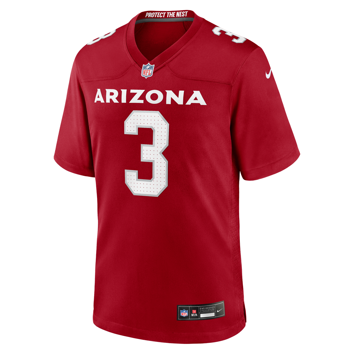 Men's Arizona Cardinals Budda Baker Cardinal Game Player Jersey