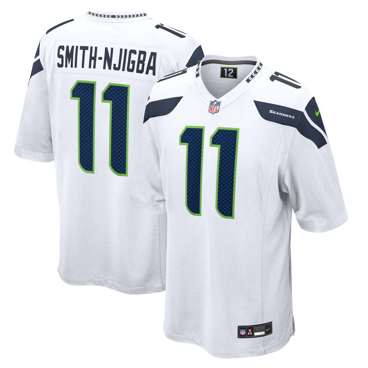 Men's Seattle Seahawks Jaxon Smith Njigba Royal Throwback Player Jersey