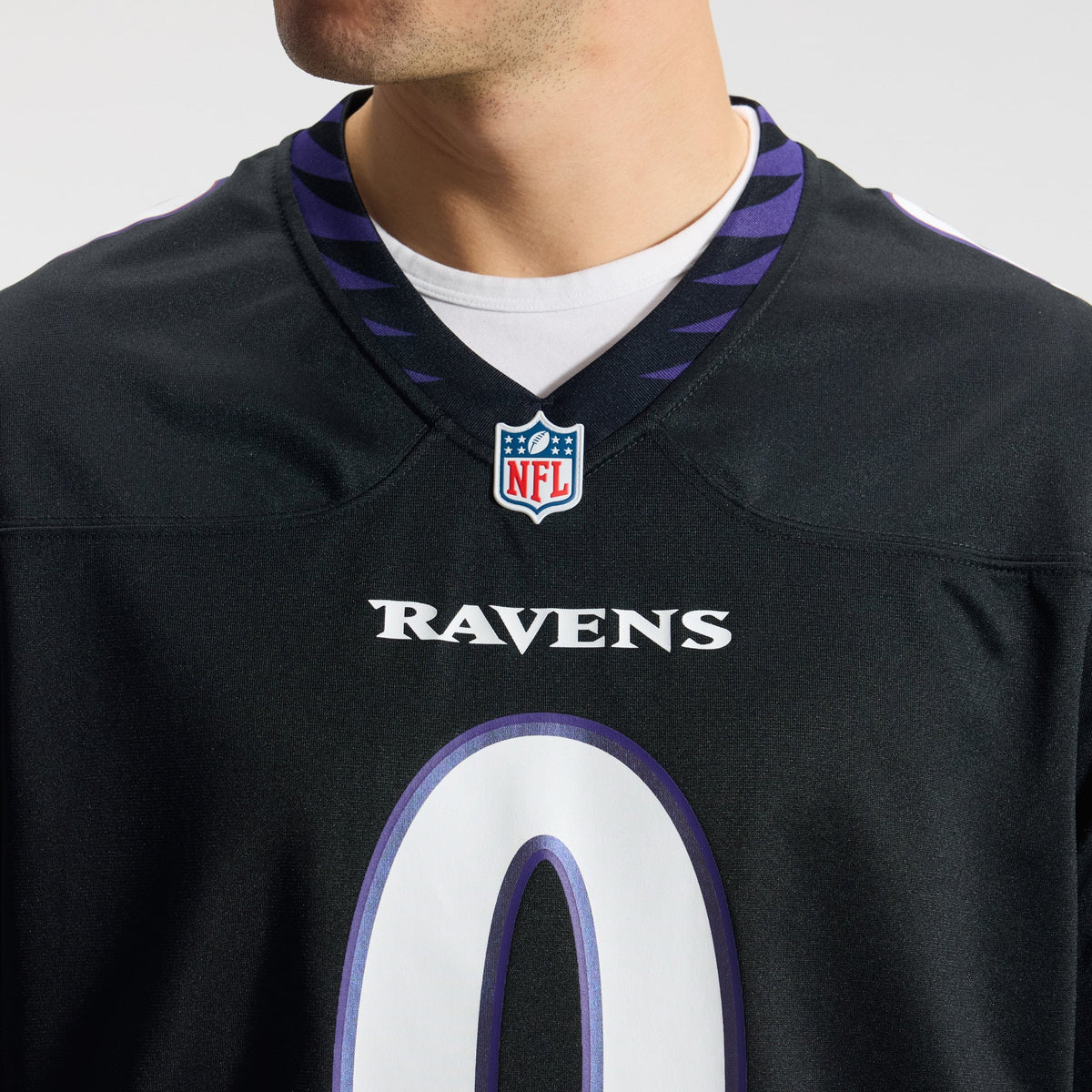 Men's Baltimore Ravens Roquan Smith Black Alternate Jersey