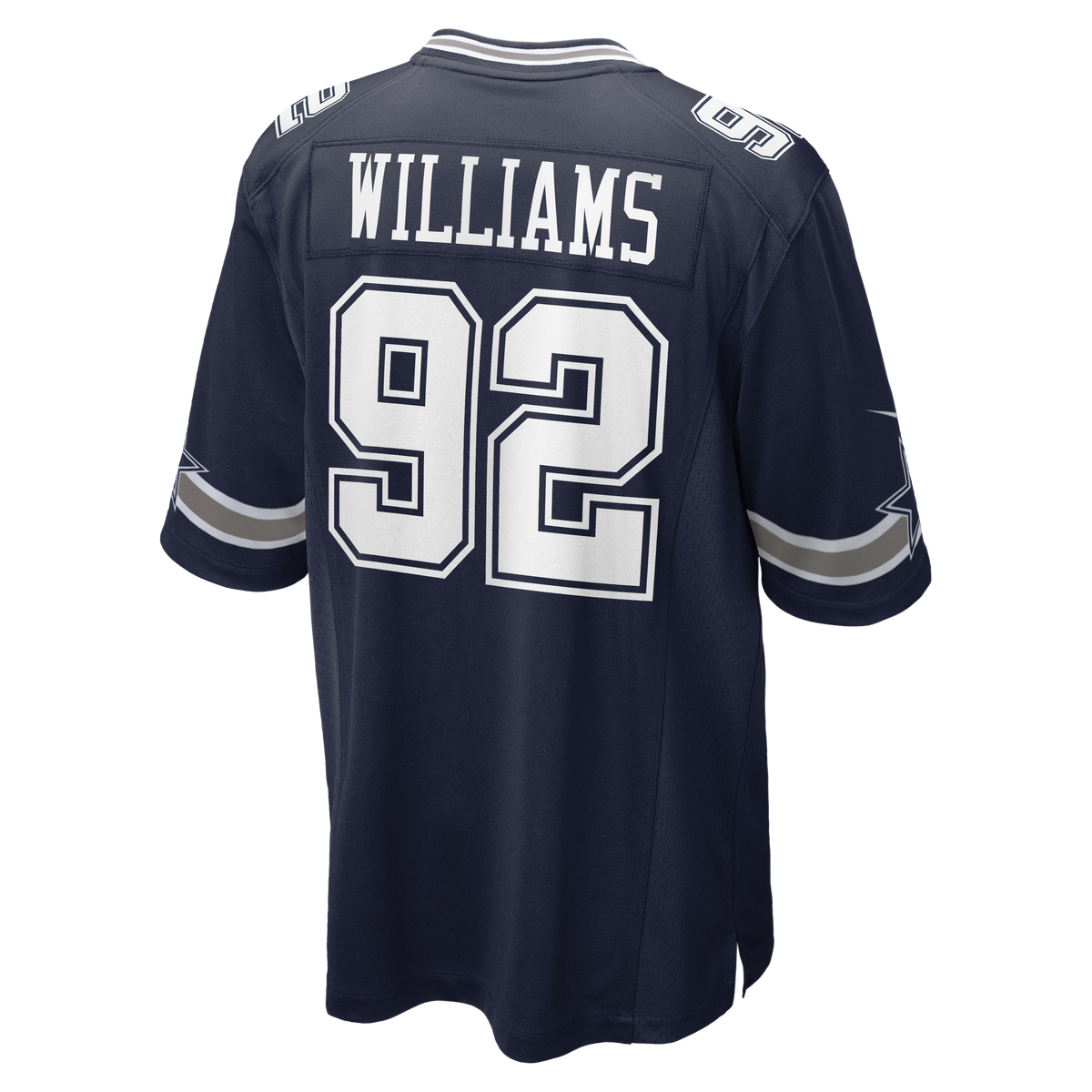 Men's Dallas Cowboys Quinnen Williams White Jersey