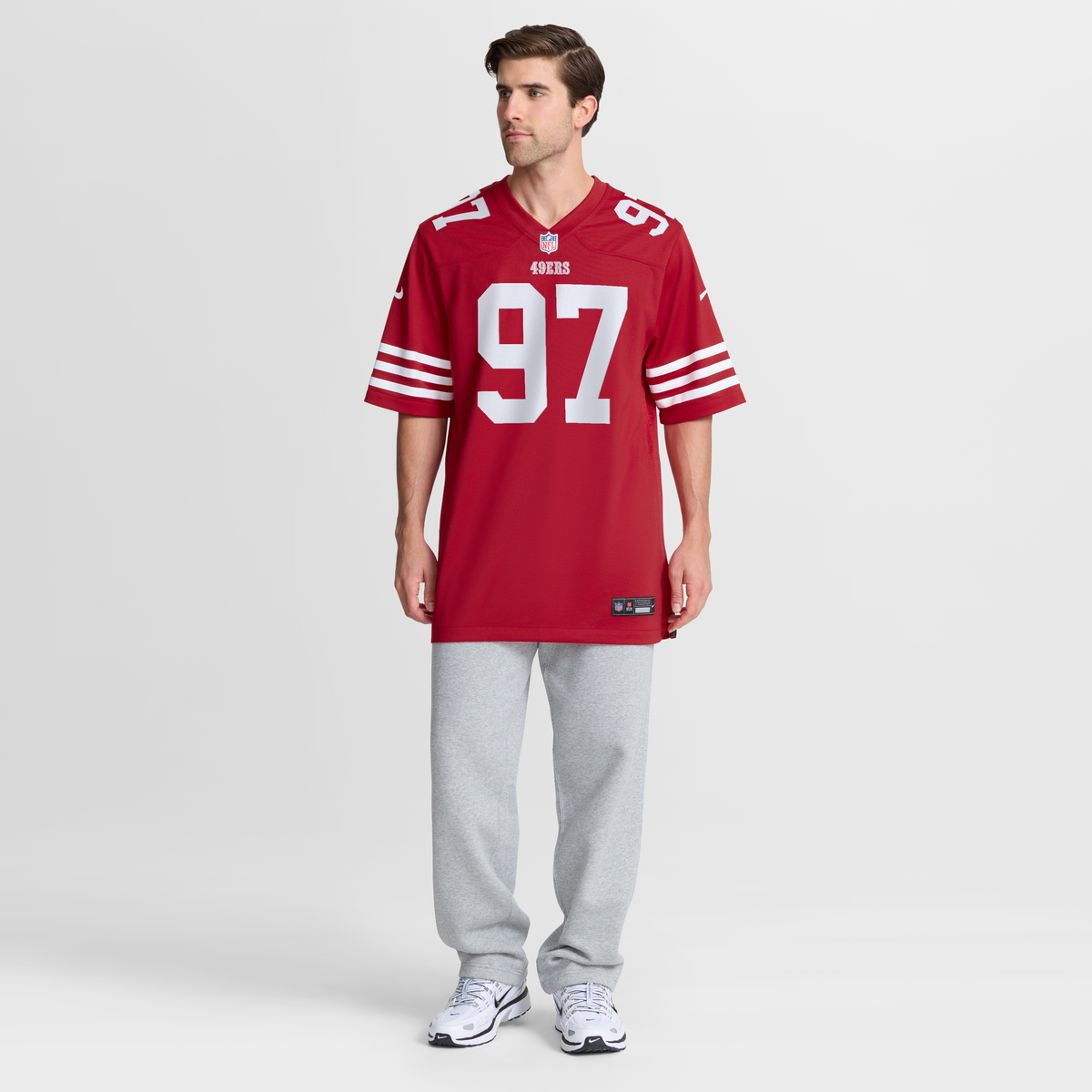 Men's San Francisco 49ers Nick Bosa Scarlet Player Jersey