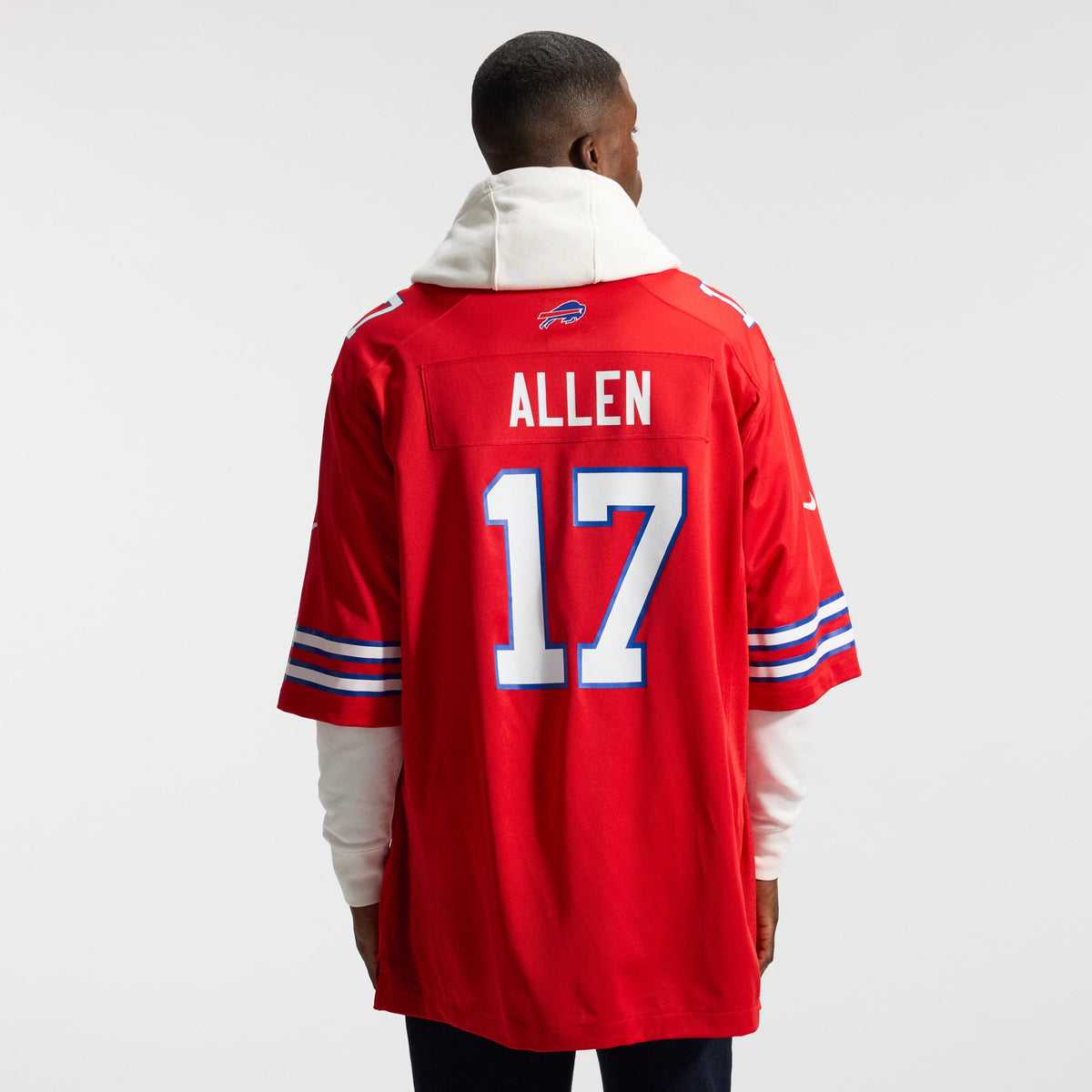 Men's Buffalo Bills Josh Allen Royal Team Game Player Jersey