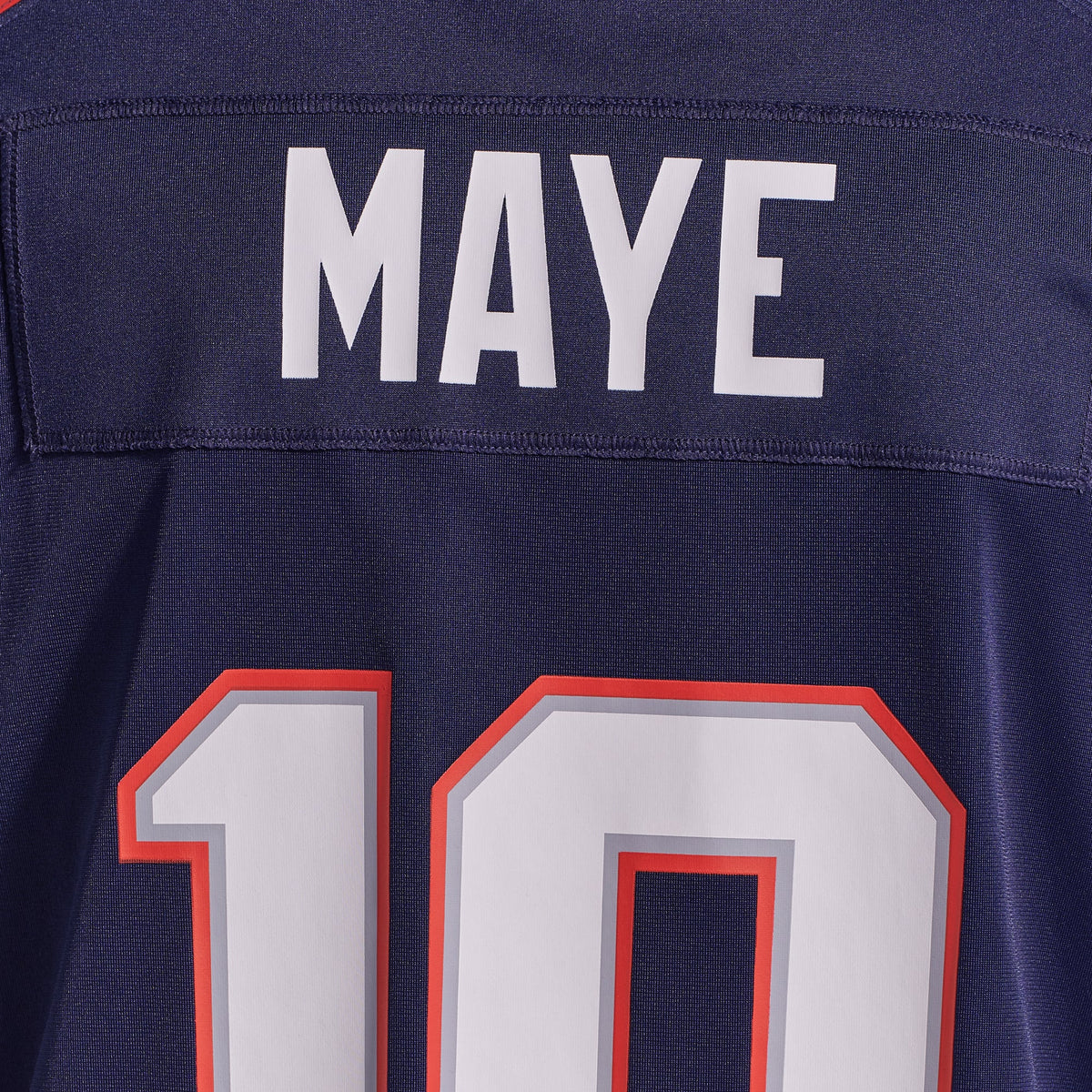 Men's New England Patriots Drake Maye Navy Player Jersey