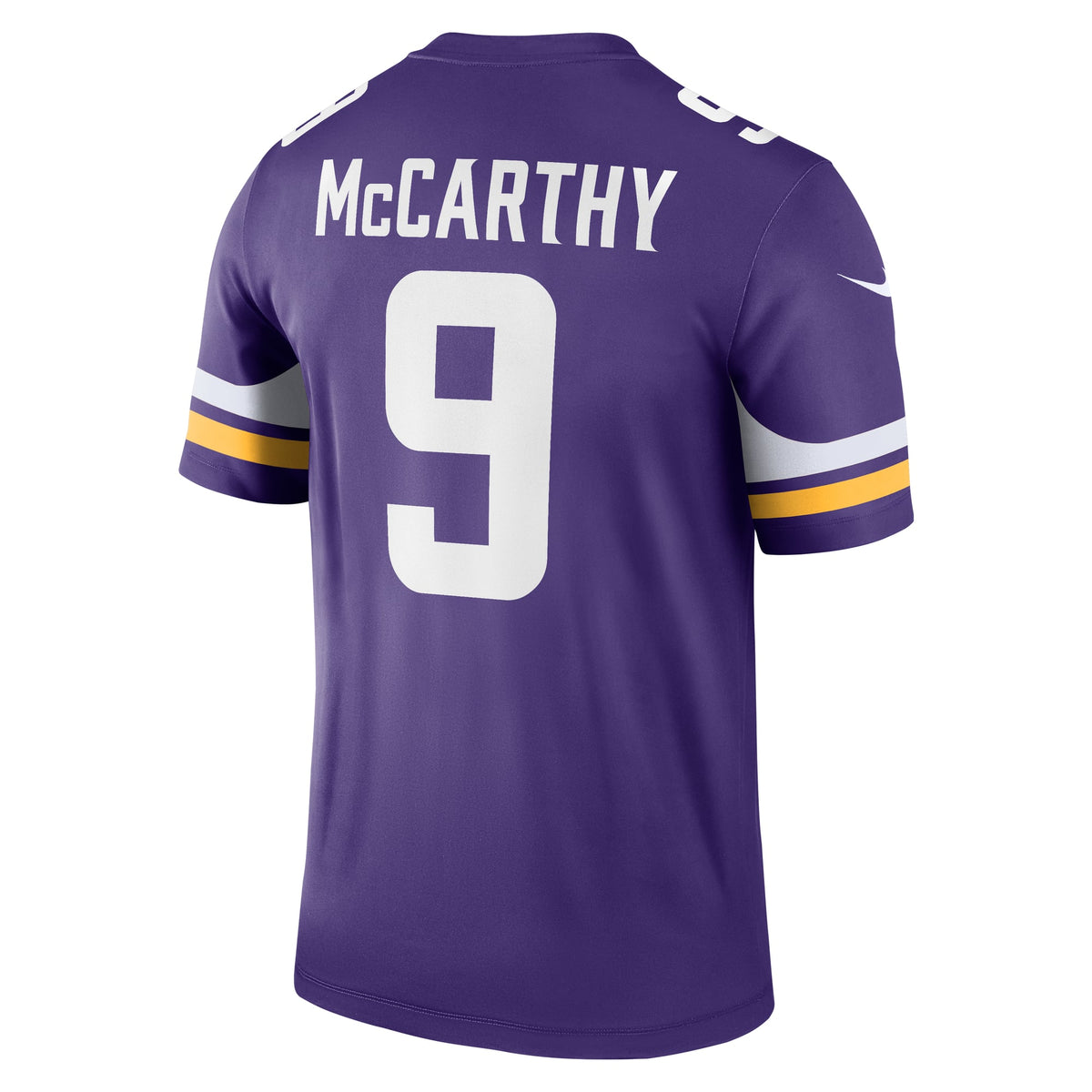 Men's Minnesota Vikings J J McCarthy Purple Legend Player Performance Top Jersey