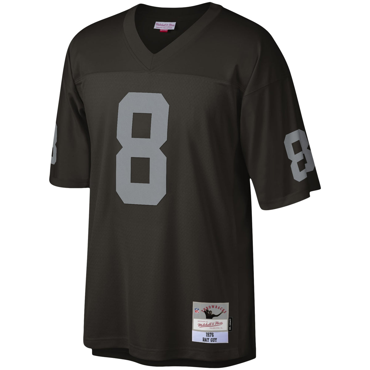 Men's Las Vegas Raiders Ray Guy Black Legacy Replica Jersey