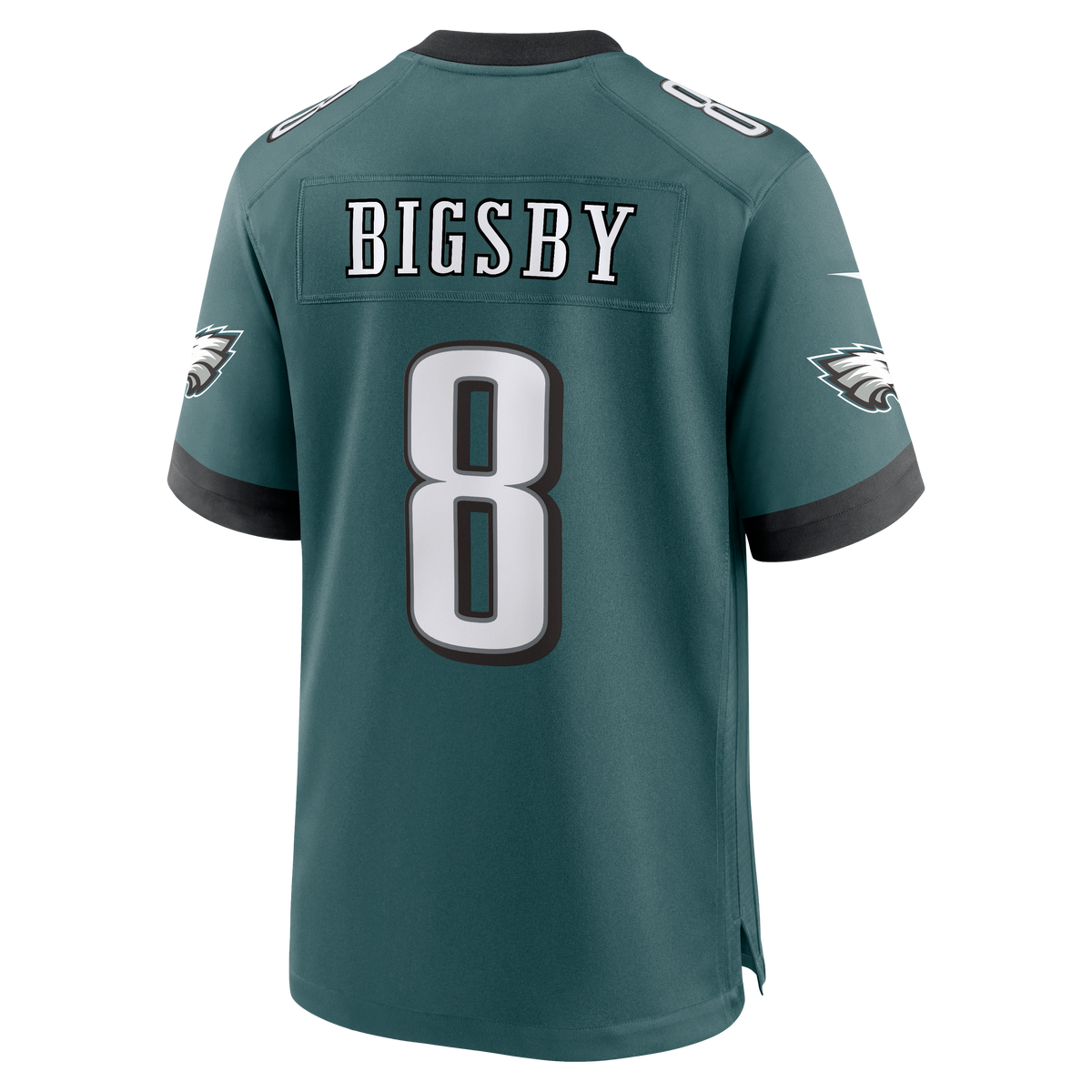 Men's Philadelphia Eagles Tank Bigsby Midnight Green Team Jersey