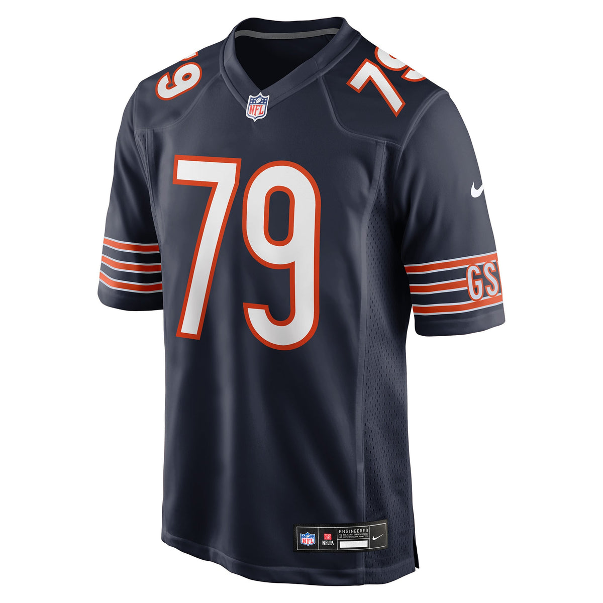 Men's Chicago Bears Theo Benedet Navy Team Jersey