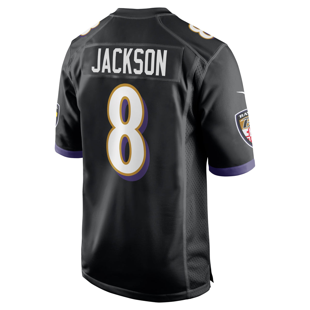 Men's Baltimore Ravens Lamar Jackson Black Alternate Jersey